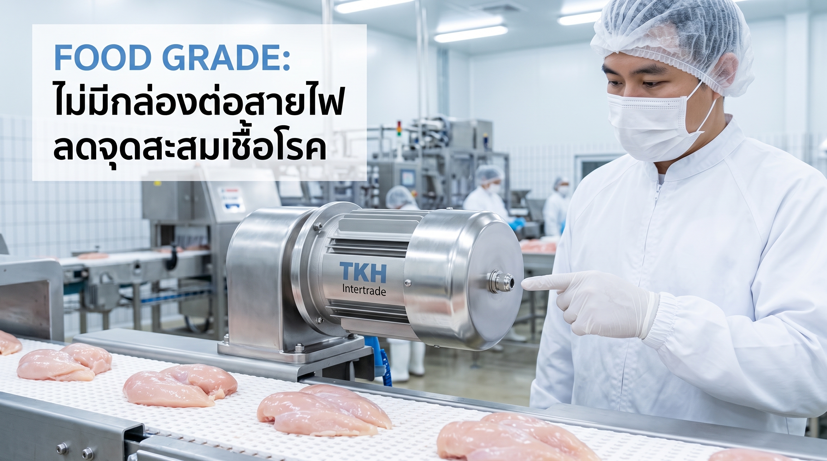 ยกระดับความสะอาดขั้นสุด! ทำไมอุตสาหกรรมอาหารและยาต้องใช้ 